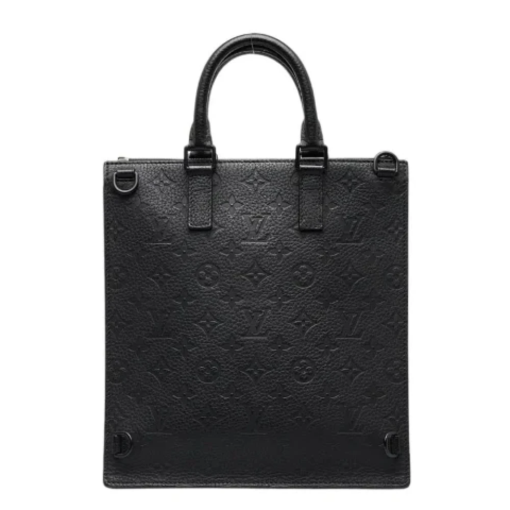 Louis Vuitton Vintage Pre-owned Leather shoulder-bags Black Dames