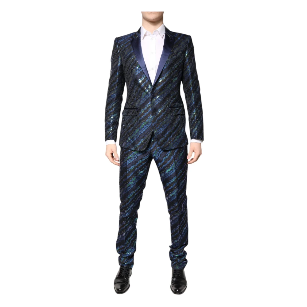 Suits > Suit Sets > Single Breasted Suits - - Dolce & Gabbana - Modalova