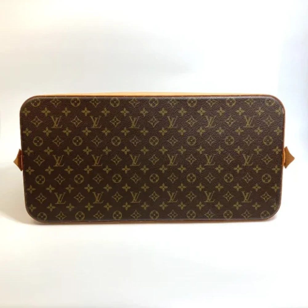 Louis Vuitton Vintage Pre-owned Cotton louis-vuitton-bags Brown Dames