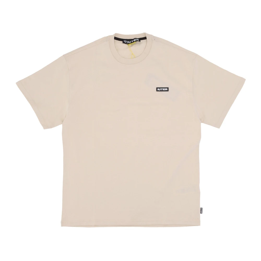 Iuter Heren Familie Tee Crème T-Shirt Beige Heren