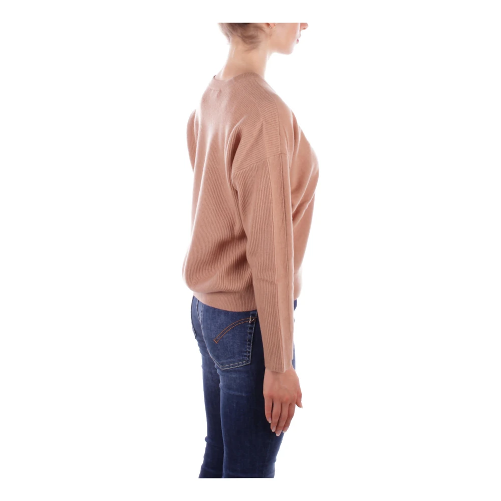 Liu Jo Logo Sweaters Collection 1 Side Brown Dames