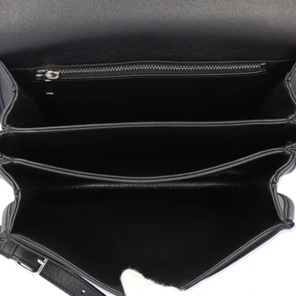 Celine Vintage Pre-owned Leather celine-bags Black Dames