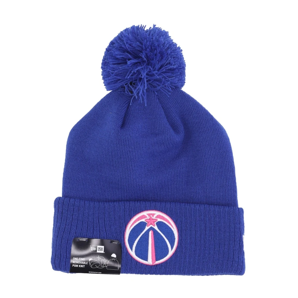New era NBA City Night Alt Grafische Gebreide Muts Blue Unisex