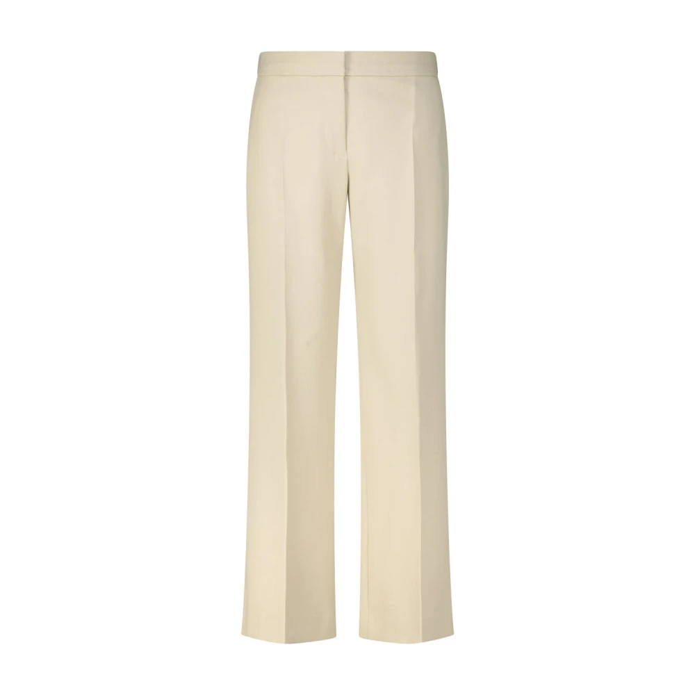 Samsøe Broek met rechte pijpen en stijlvolle charme Beige Dames