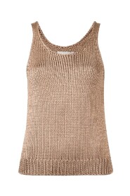 Silke strik tank top