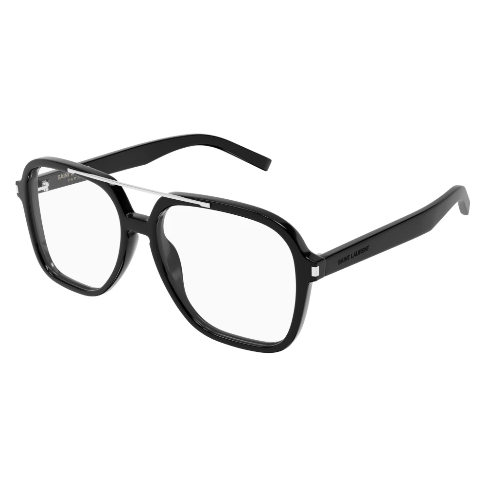 Saint Laurent Unisex Black Glasses, 58 Mm, 545 Optical Frame