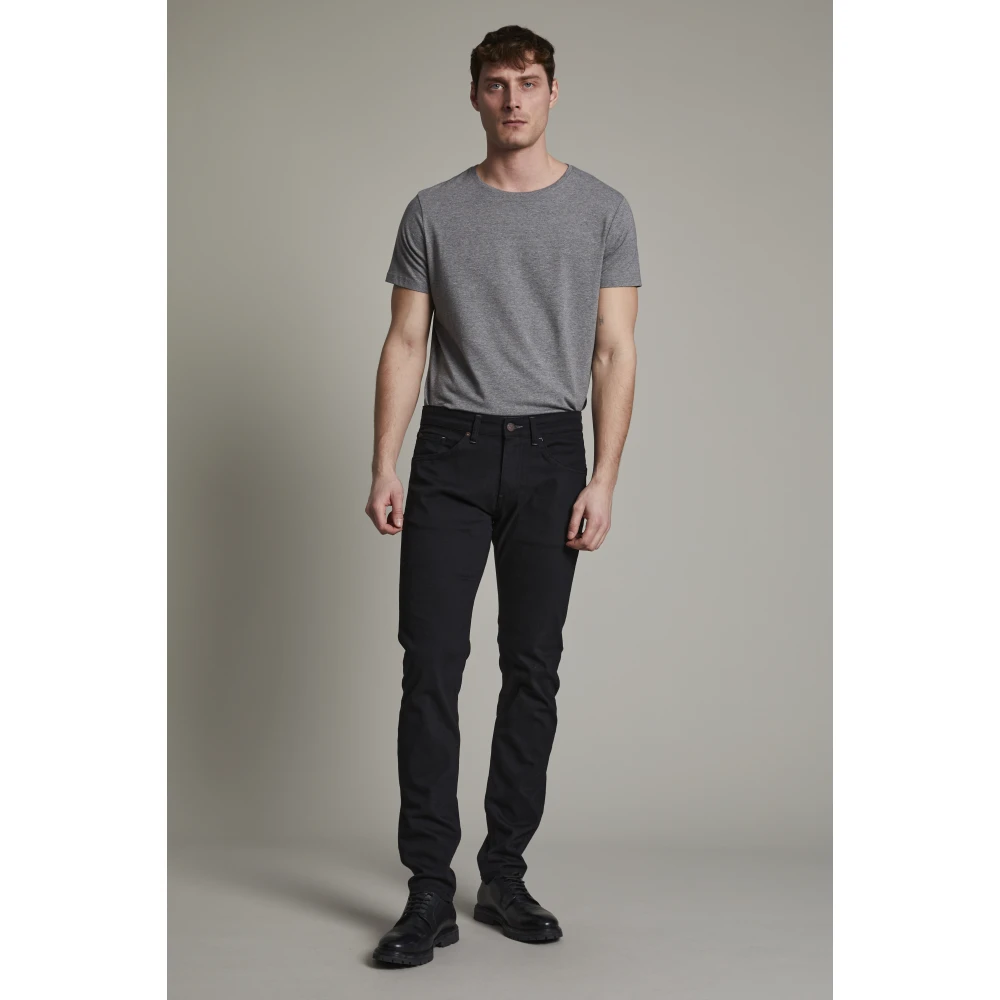 Matinique Slim-fit Jeans voor Mannen Black Heren