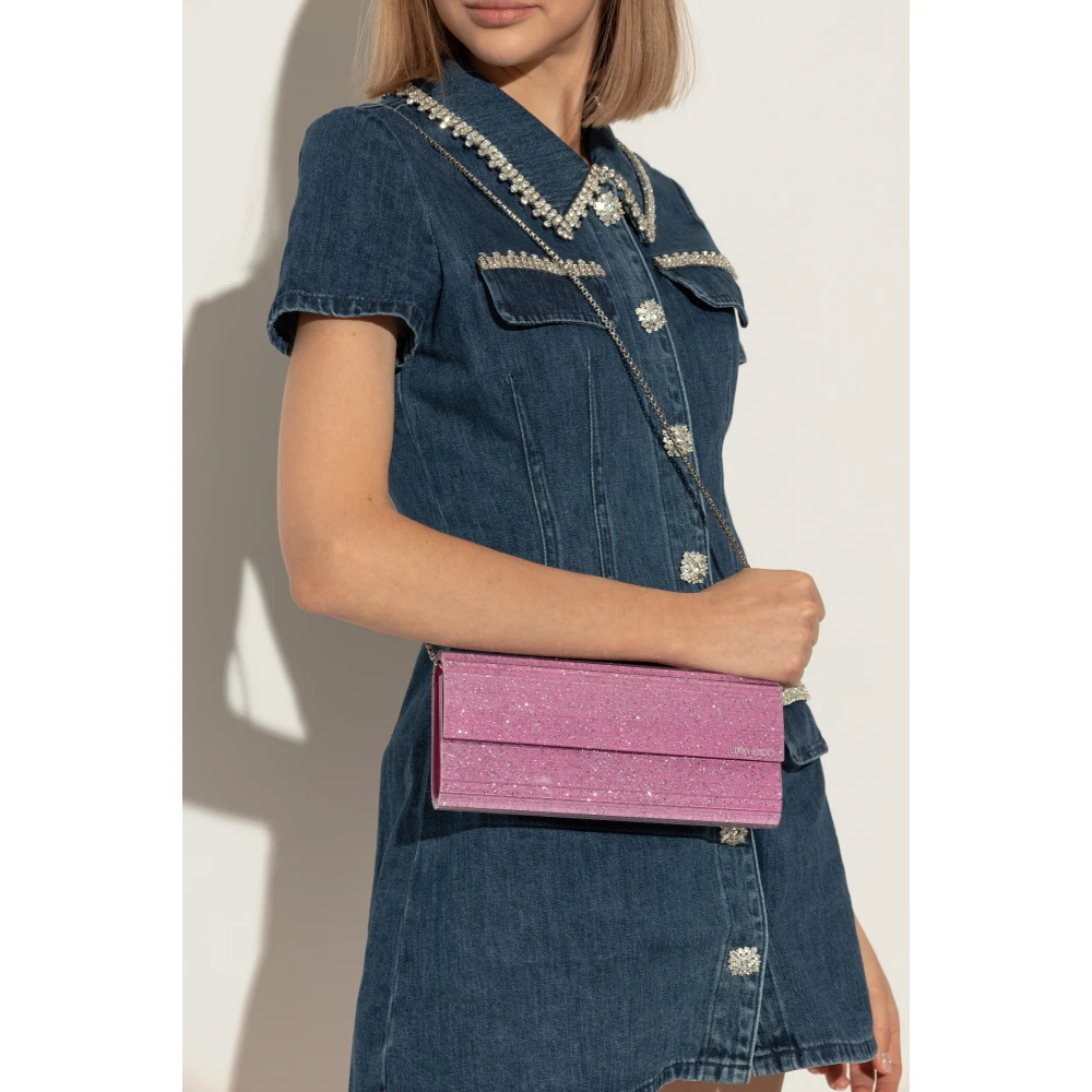 Jimmy Choo Clutch Sweetie Pink Dames