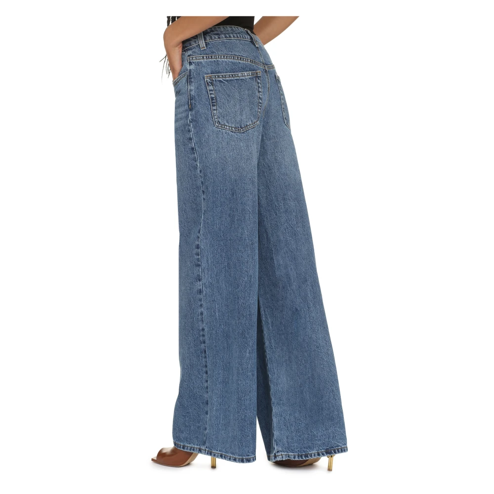 Self Portrait Jeans Blue Dames