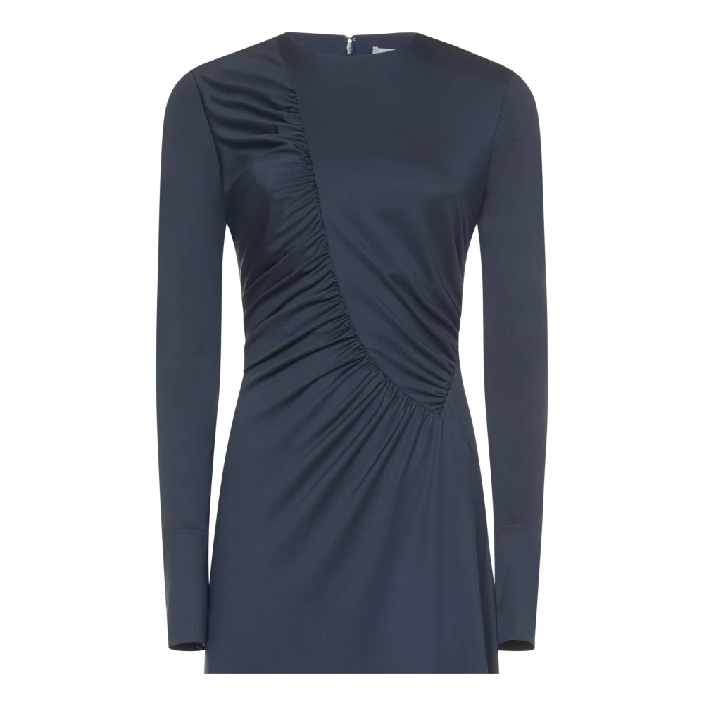 Victoria Beckham Blauwe Jurk Aw24 Elegante Avondkleding Blue Dames