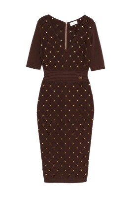 embellished-v-neck-dress