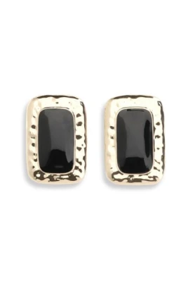 Gold Brass Earrings