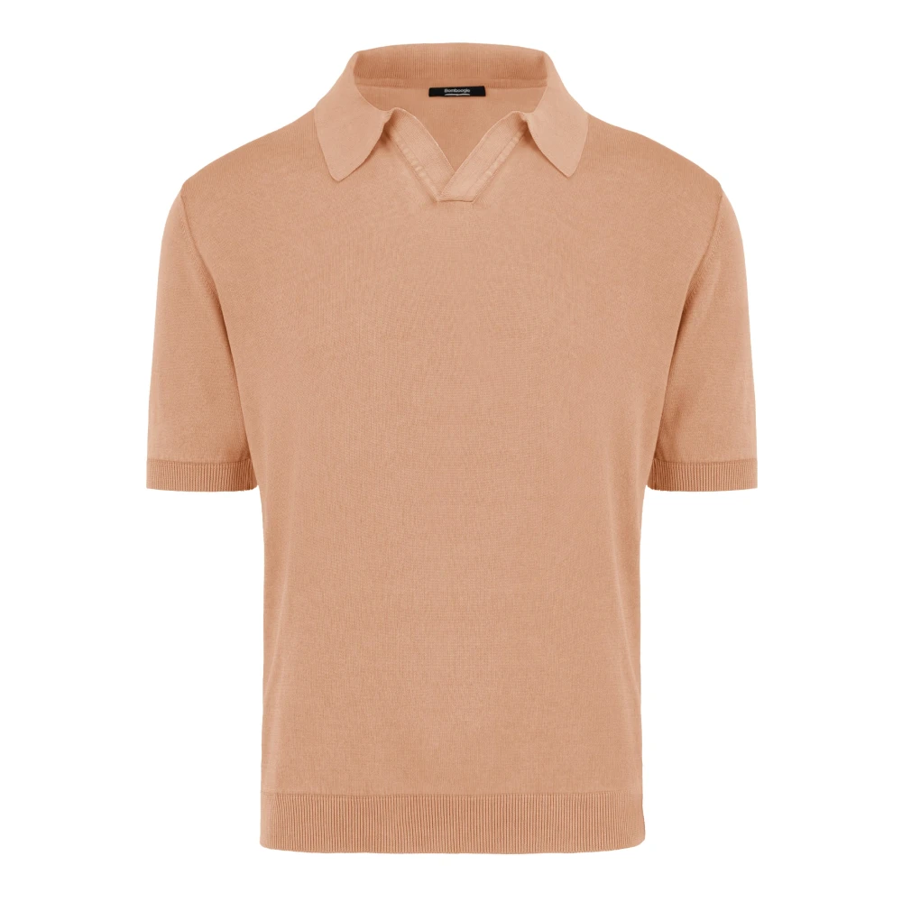 Bomboogie Hombre Beige - Jersey De Algodón Con Cuello Chal - Knitwear - Xl