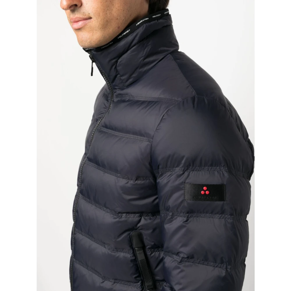 Peuterey Zwarte Jassen Stijl Model Naam Black Heren