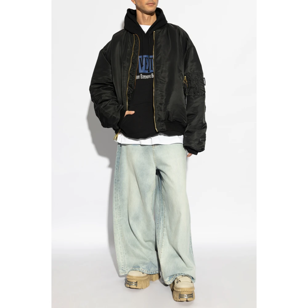 Vetements Gedrukte sweatshirt Black Heren