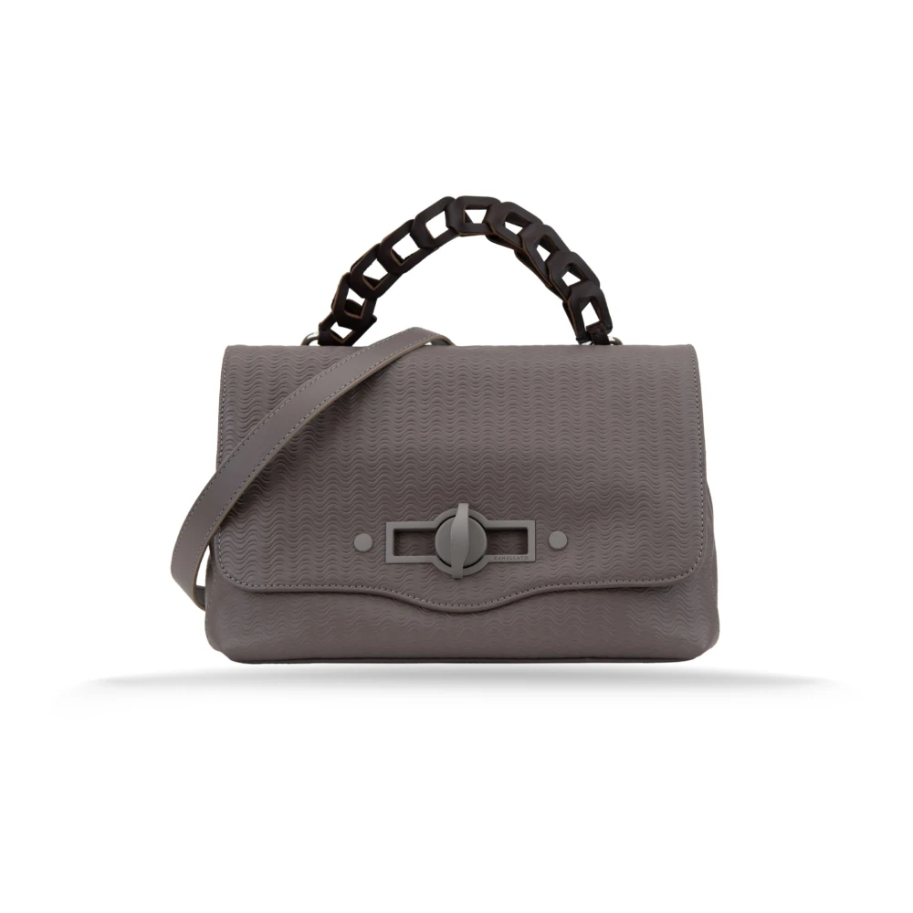 Zanellato Women's Brown Leather Shoulder Bag Girello - Handbags - One Size - Bags