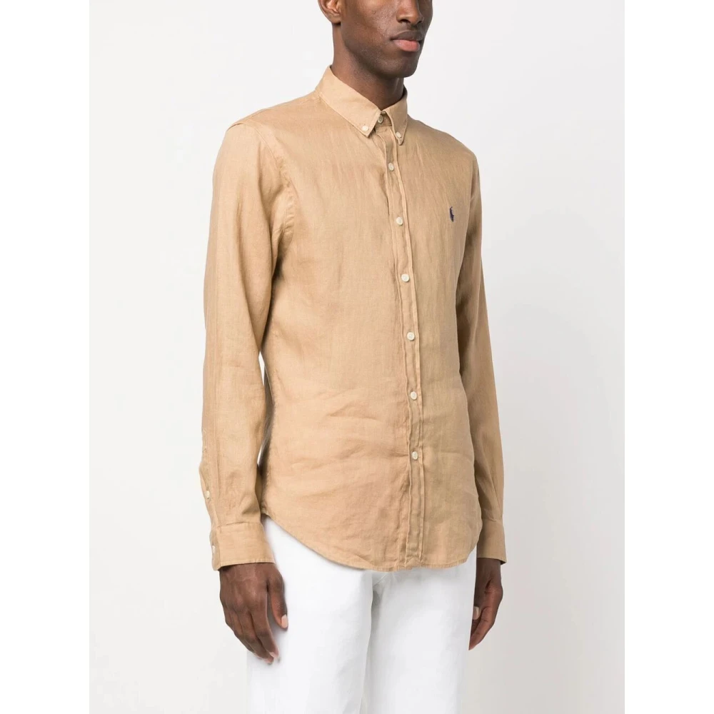 Ralph Lauren Nude & Neutrals Shirt Brown Heren