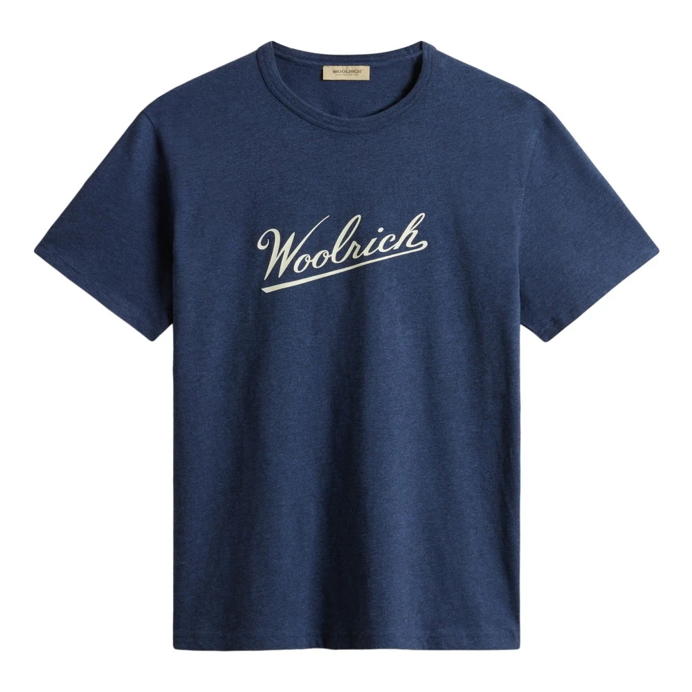 Woolrich - Tops > T-Shirts - Blue - Woolrich - Modalova