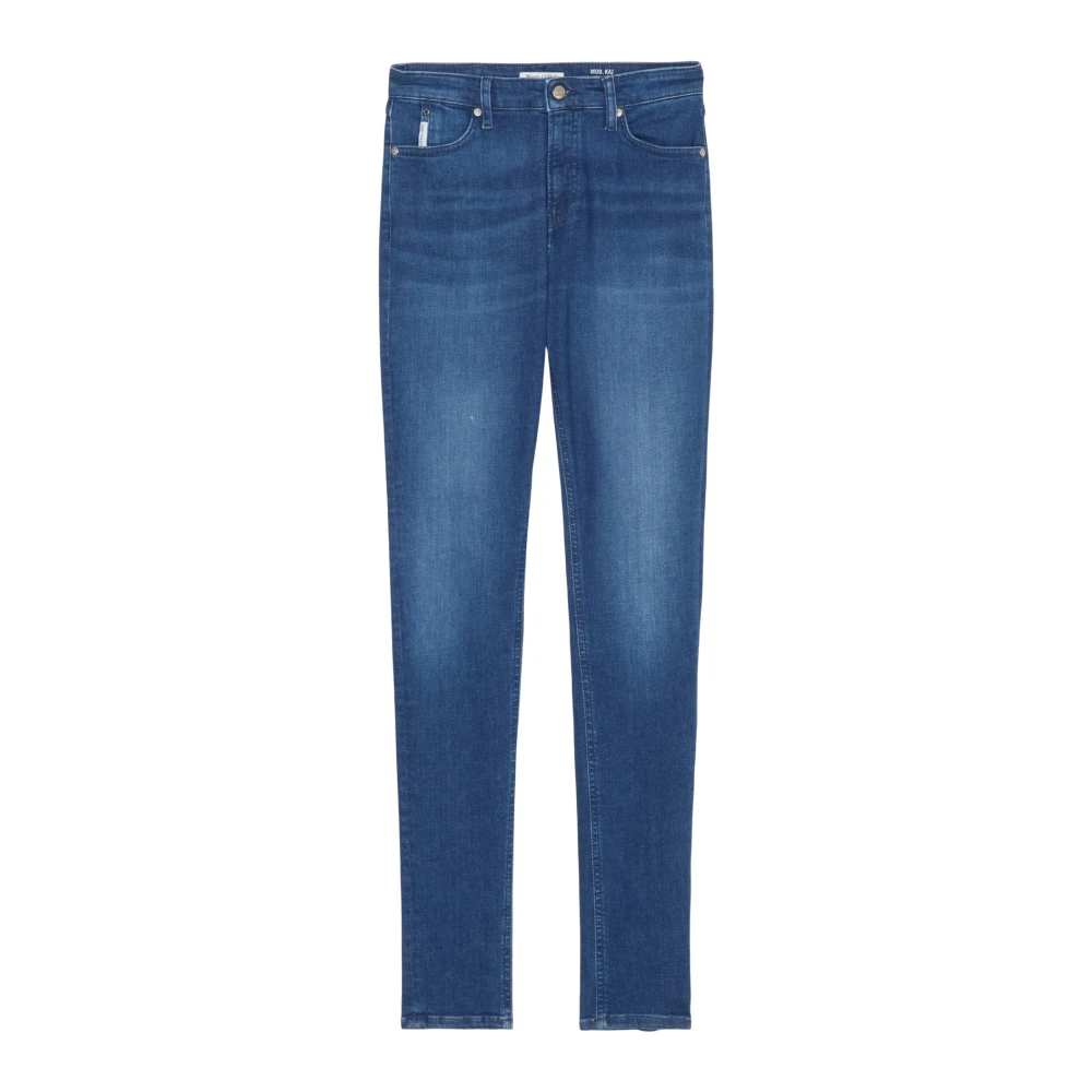 Marc O'Polo Jeans model KAJ Skinny hoge taille Blue Dames