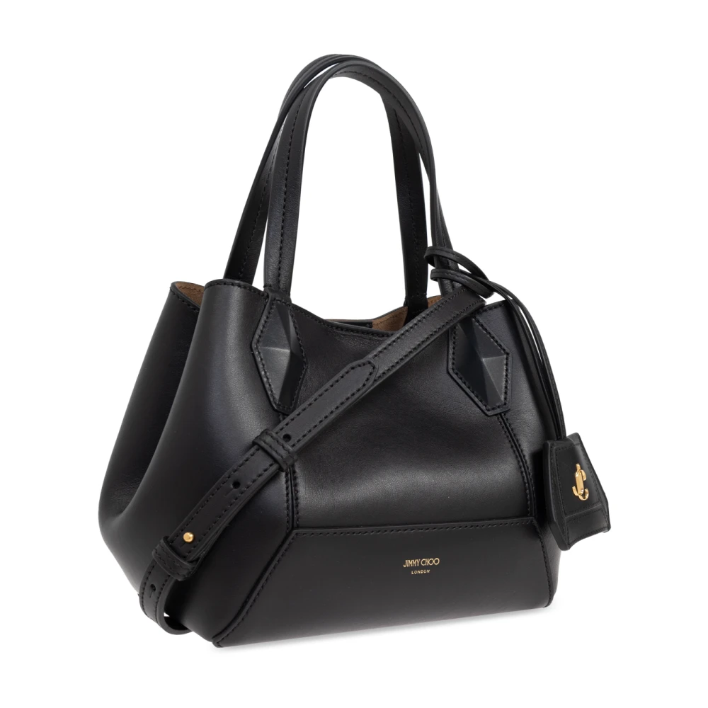 Jimmy Choo Tas Diamond Black Dames