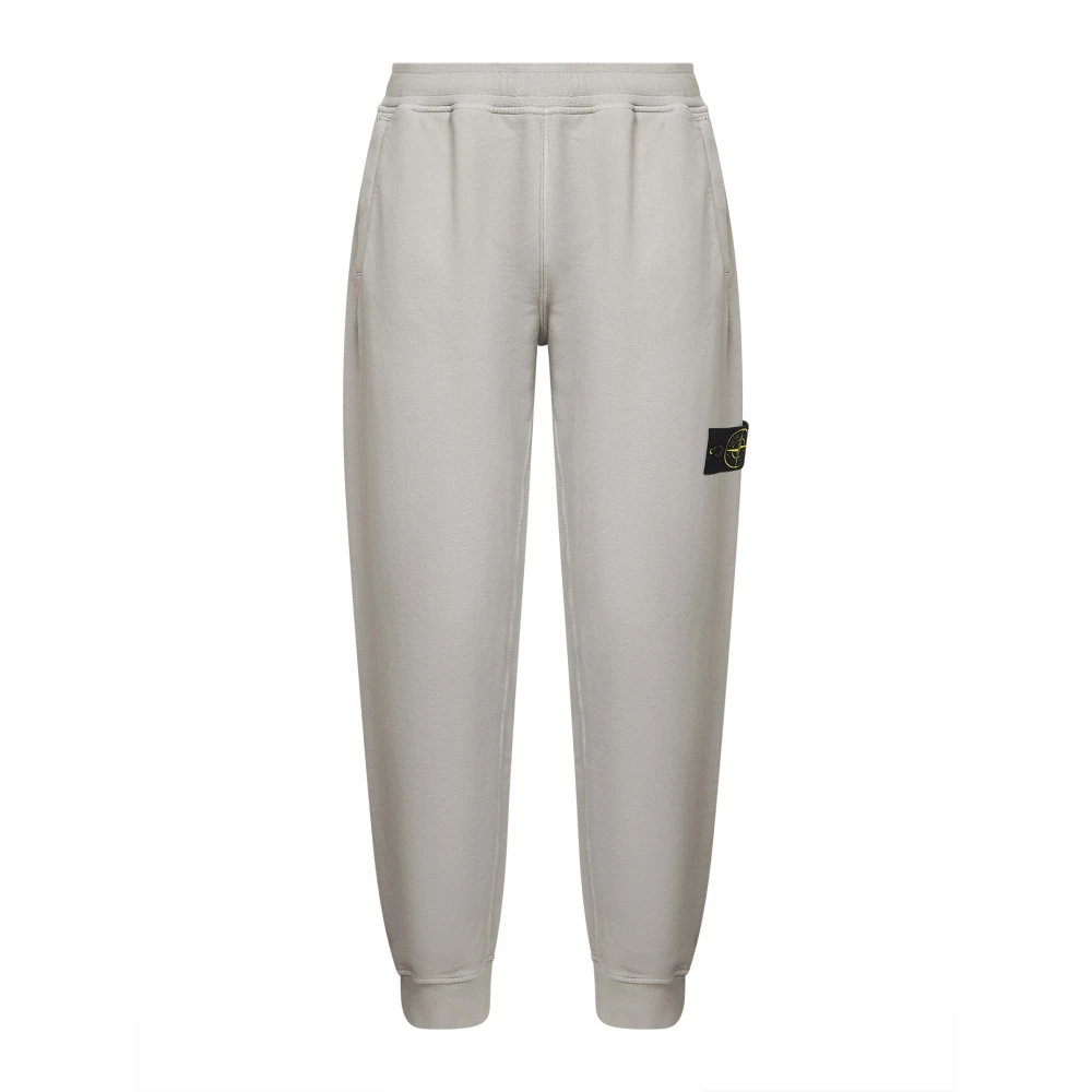 Stone Island Men's Gray Sweatpants, Xl, Joggers