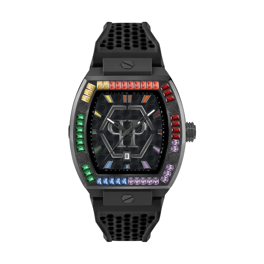 Philipp Plein Uomo Nero - Hexagon Phantom - Accessories - One Size - Immagine 3