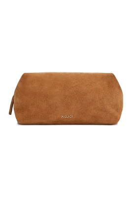 Suede Cosmetic Bag