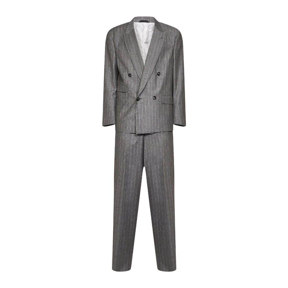 Giorgio Armani Uomo Grigio Abiti L, New,