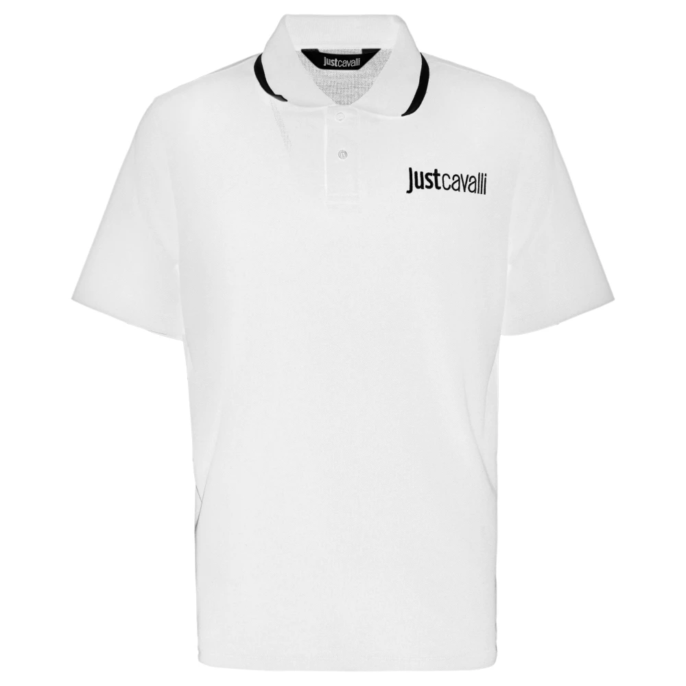 Just Cavalli T-shirts en Polos White Heren
