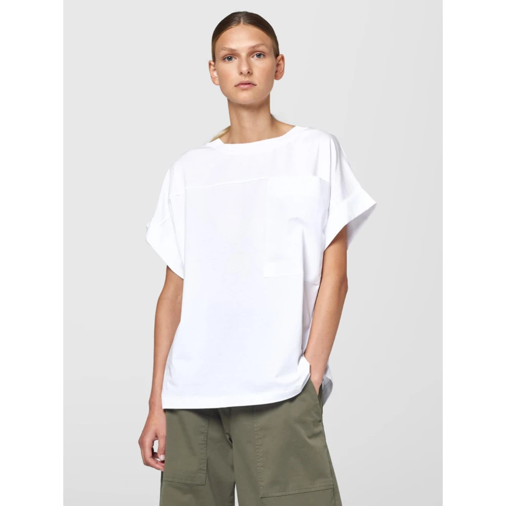 Alpha Studio Giro Zak T-Shirt White Dames