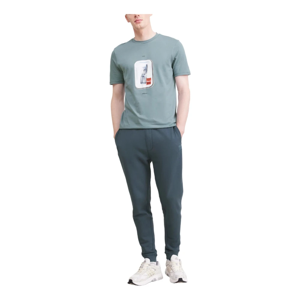 Hugo Boss Casual Sweatpants Green Heren