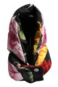 chapeau-a-motif-floral-noir