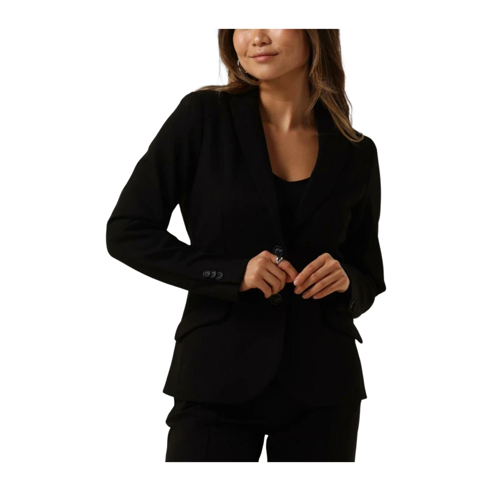 Summum Woman Zwarte Milano Blazer voor Vrouwen Black Dames