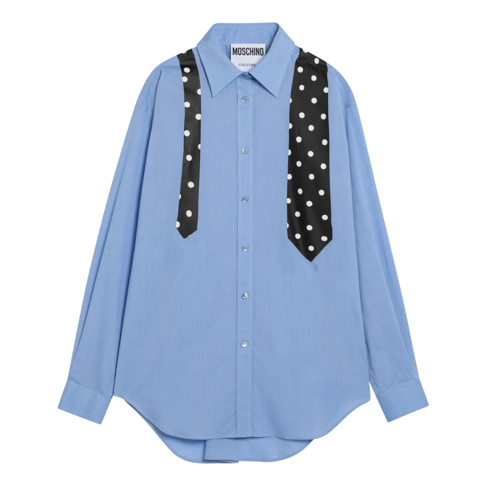 Moschino Lange mouwen overhemd Blue Dames