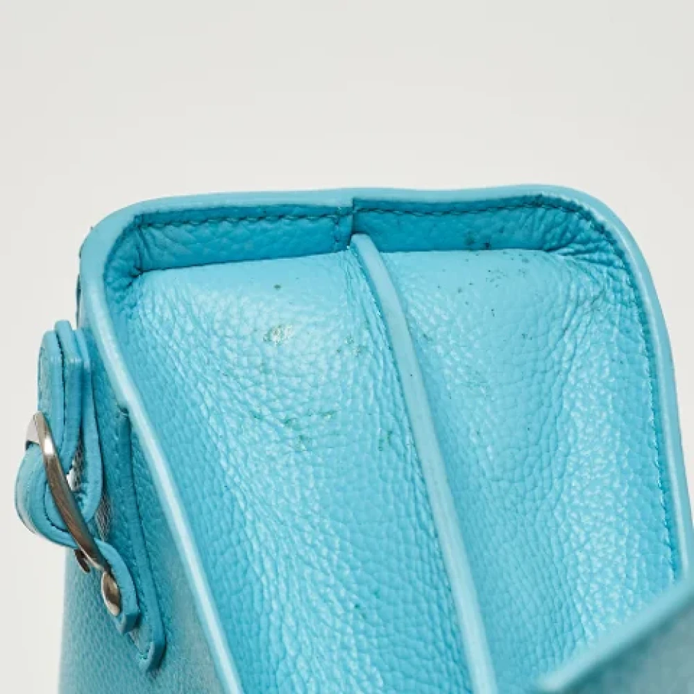 Balenciaga Vintage Pre-owned Leather totes Blue Dames
