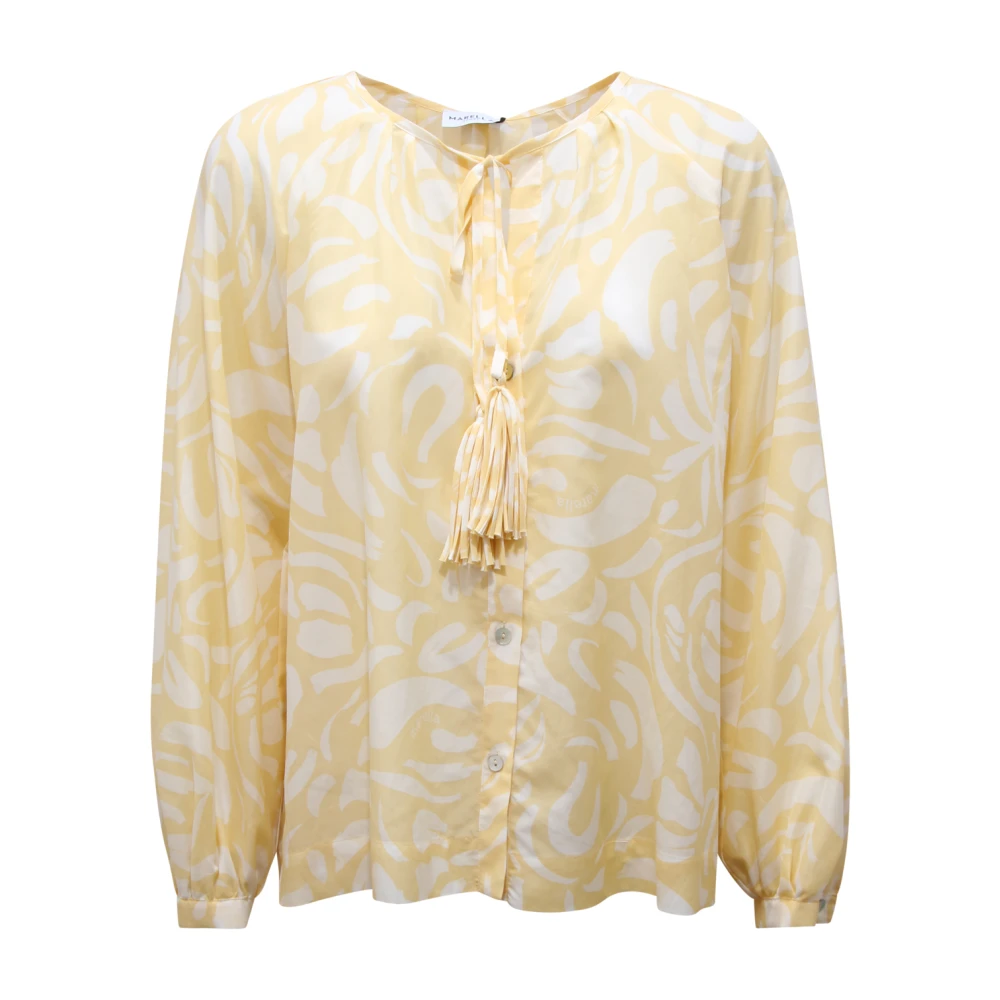 Marella Women's Gancio Cotton/Silk Shirt