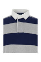 polo-a-rayures-multicolore-col-classique