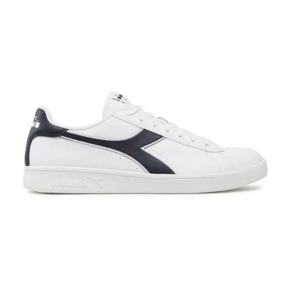 Diadora Men's White Sneakers, 3 Uk, Torneo Trainers