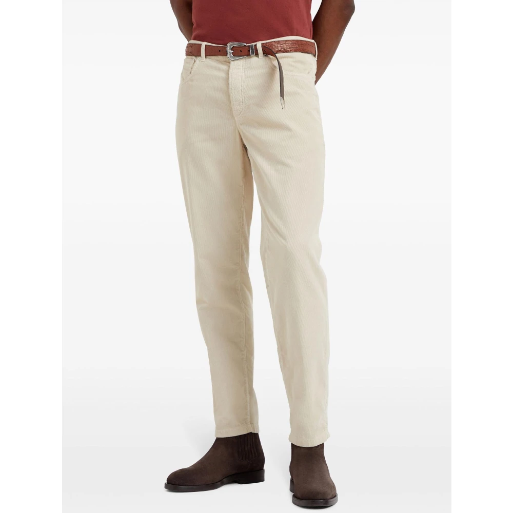 BRUNELLO CUCINELLI Luxe Italiaanse Modestijl Beige Heren