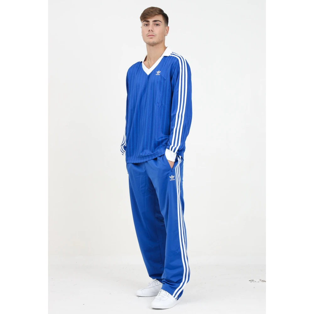 adidas Originals Sportieve Blauwe Classics Firebird Broek Blue Heren