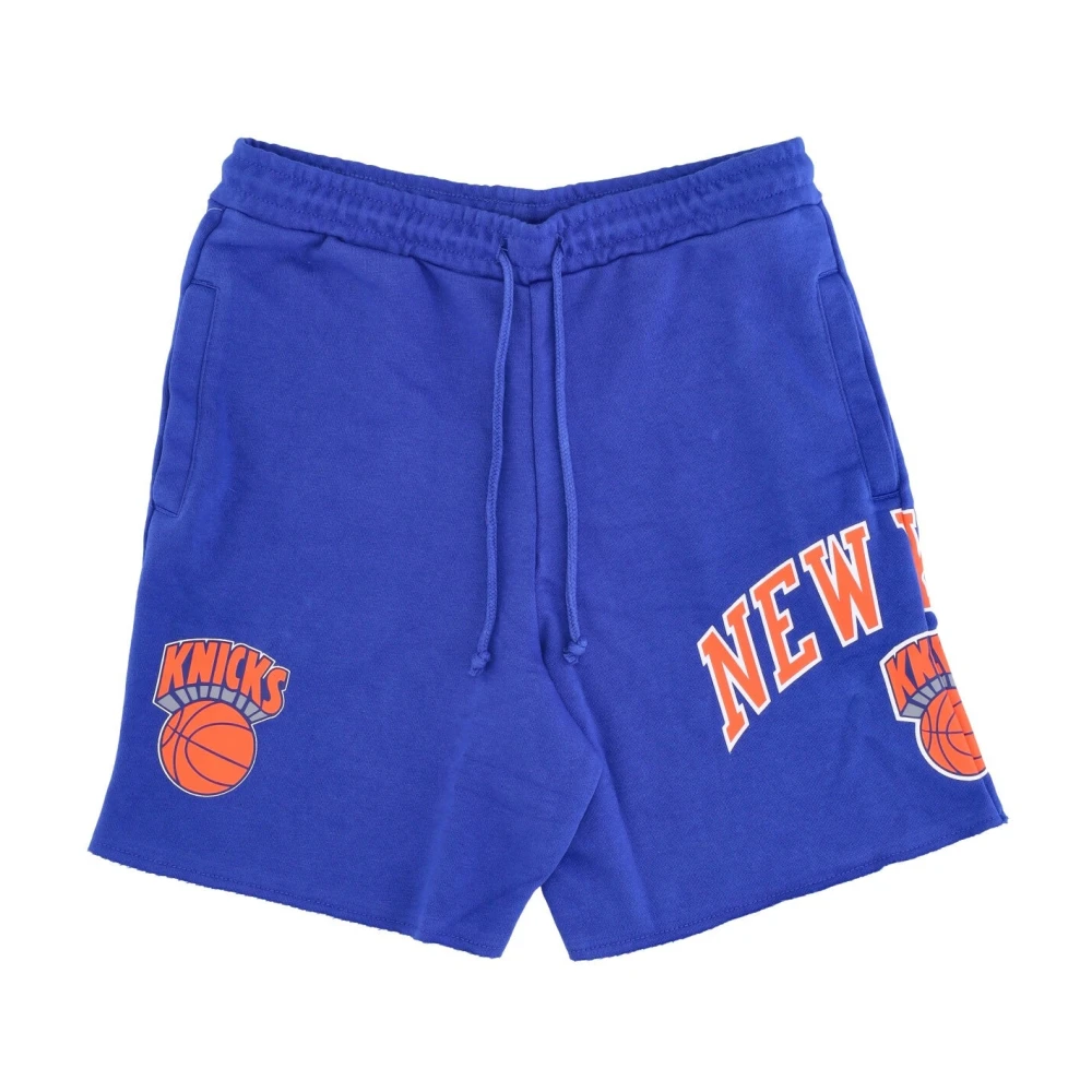 Mitchell & Ness NBA Game Day French Terry Shorts Blue Heren
