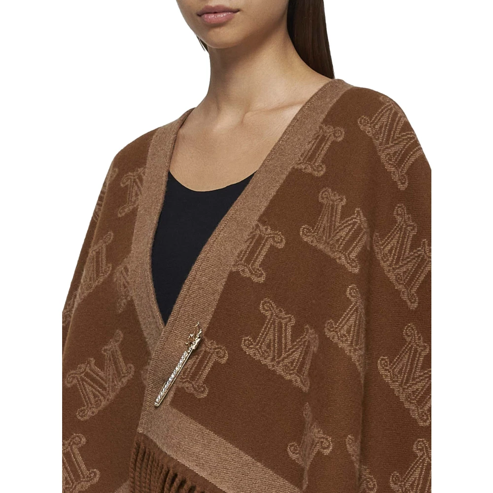 Max Mara Studio Elegante Jassen voor Vrouwen Brown Dames