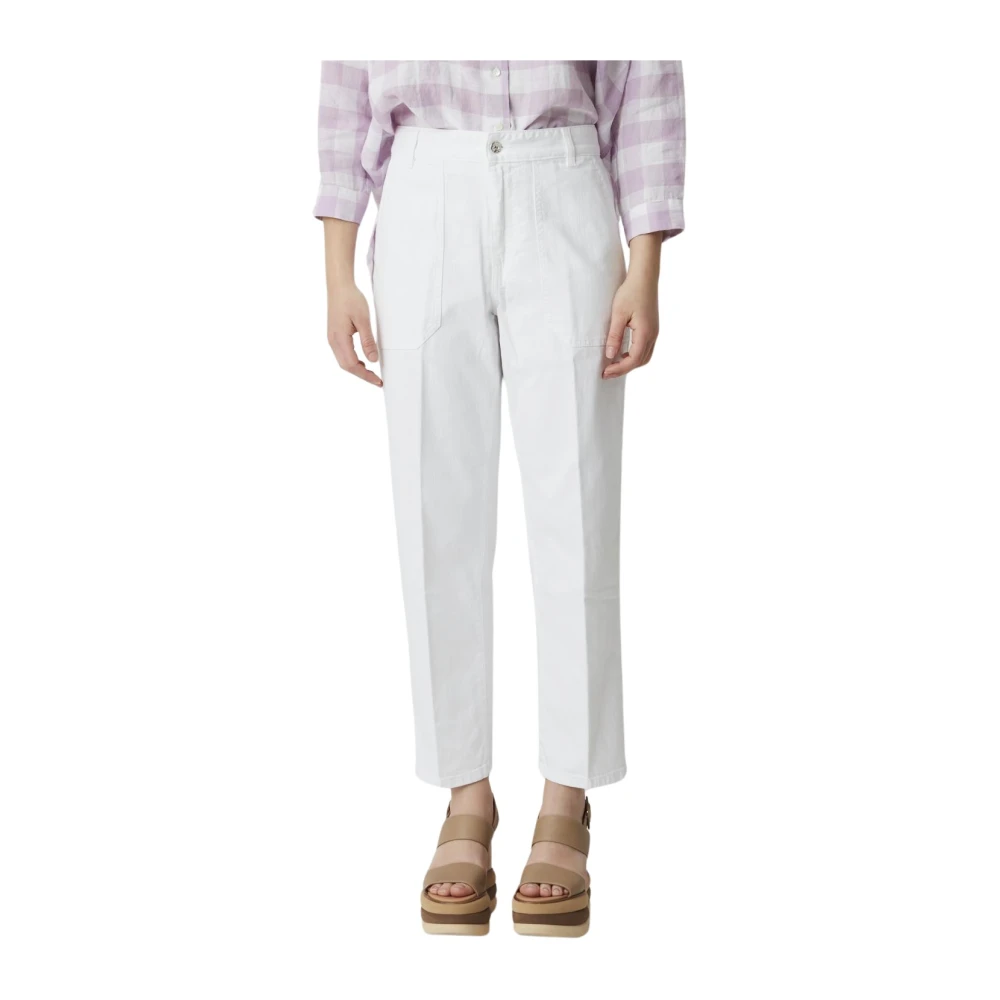 Nine In The Morning Cloe Broek White Dames