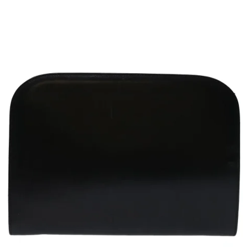 Salvatore Ferragamo Pre-owned Leather shoulder-bags Black Dames