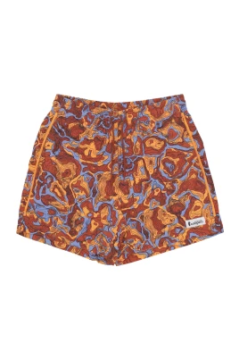 Badshorts med inre nät