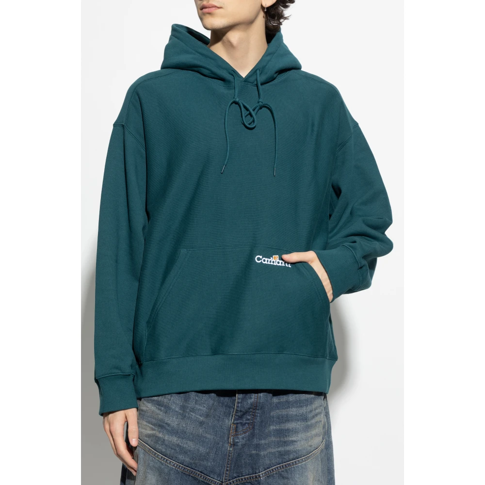 Carhartt WIP Hoodie Green Heren