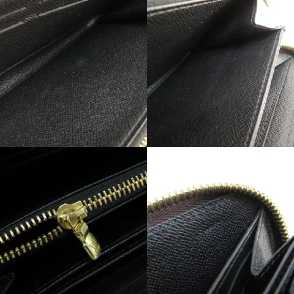 Louis Vuitton Vintage Pre-owned Fabric wallets Brown Dames