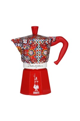 cafetiere-expresso-moka-rouge