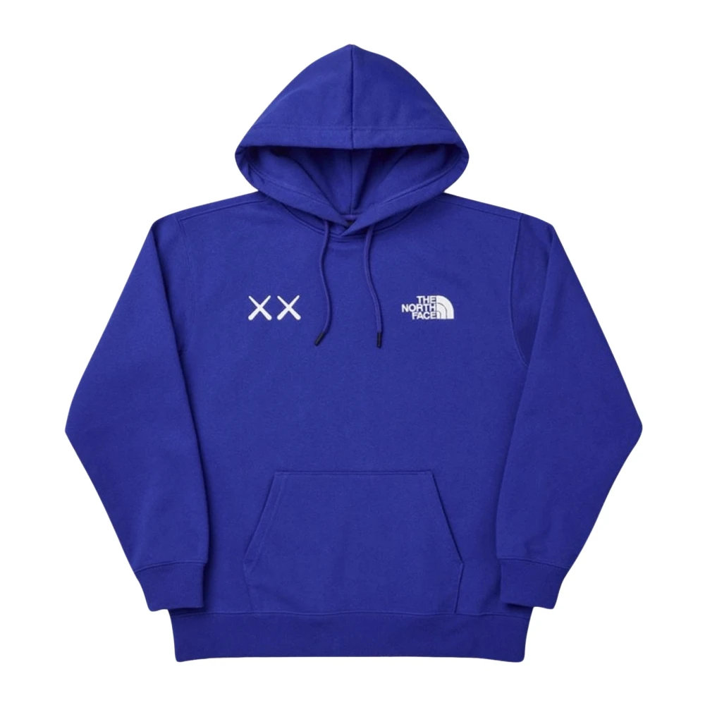 Kaws Blauw Wit Limited Edition Hoodie Blue Heren