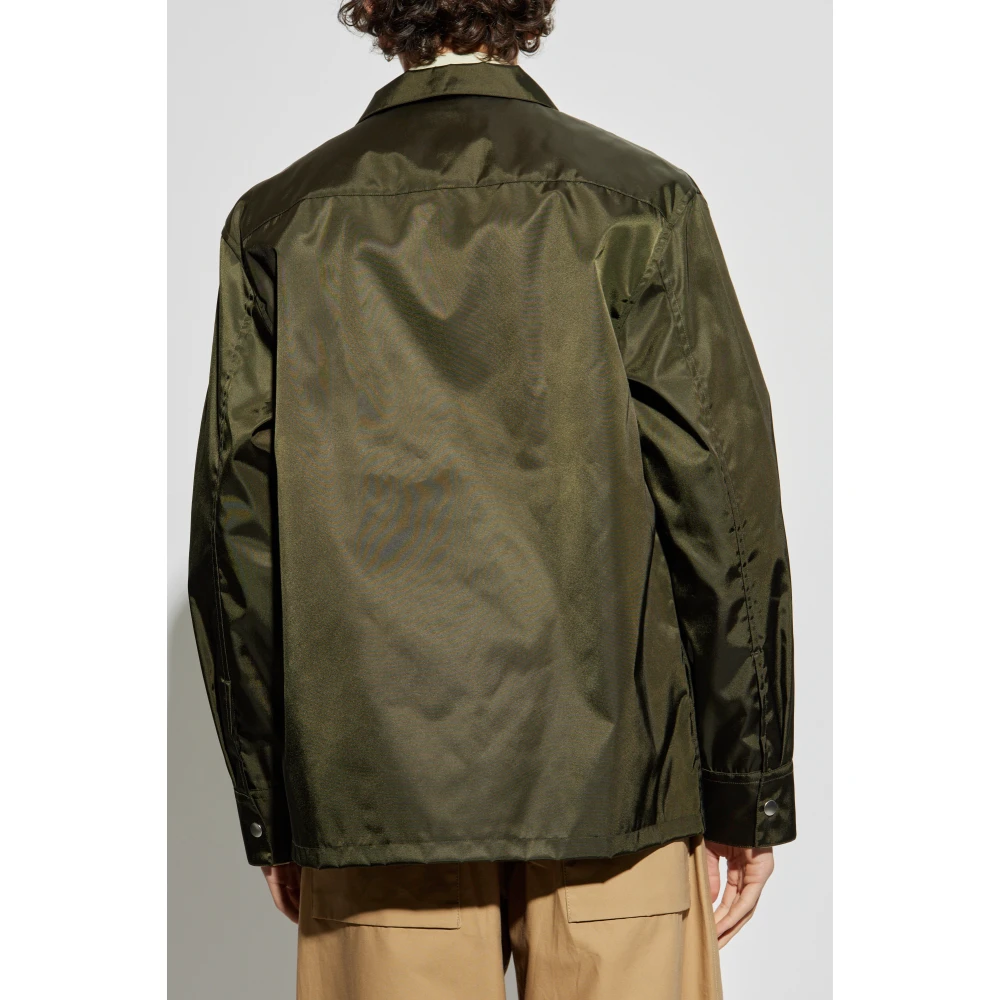 Jil Sander Jas met zakken Green Heren